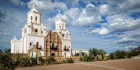 Mission San Xavier Del Bac Panorama